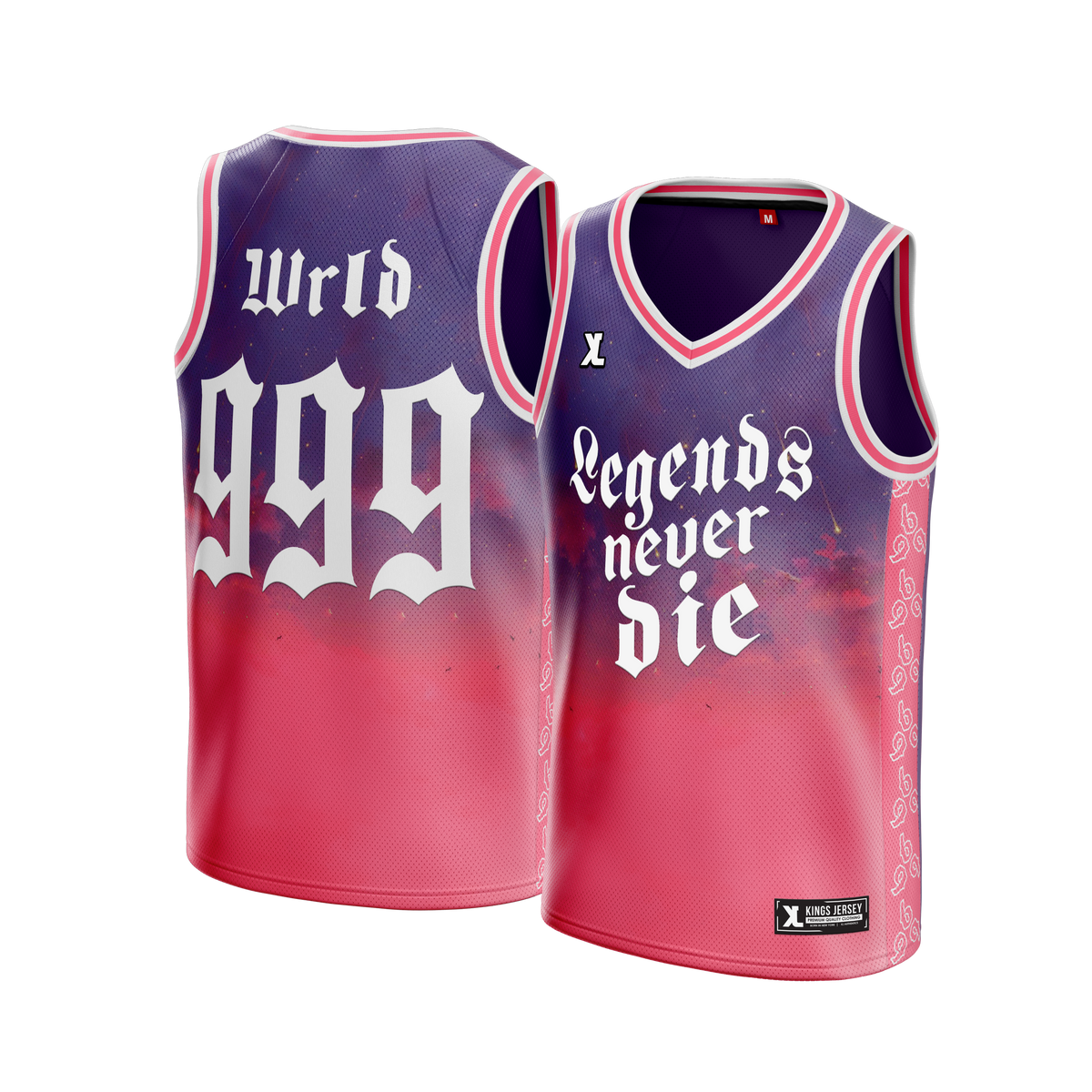 Pink kings jersey sales